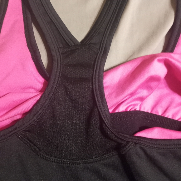 BOGO Black and pink Jillian Michaels Impact Racerback Tank Top - Picture 6 of 7